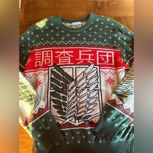 Attack on Titan Christmas Sweater